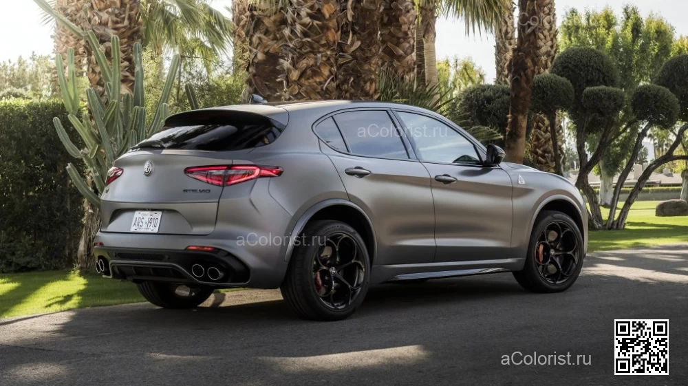 ALFA ROMEO | STELVIO (949) | 747A, 747/A - GRIGIO CIRCUITO, CIRCUITO GRAY MATTE (Quadrofoglio Nring Edition) 1