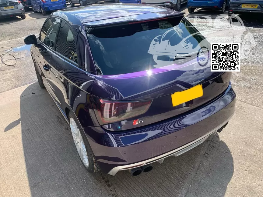 A1, S1 (8X) | LQ87, FQ33-0007 - SAMTVIOLETT, SAMTVIOLETT PERLEFFEKT 1