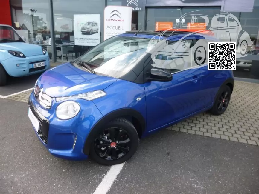 CITROEN | C1. 2 | TB, ETB, M0TB - BLEU CALVI, CALVI BLUE, CALVI BLAU, BLEU CAPRI 1