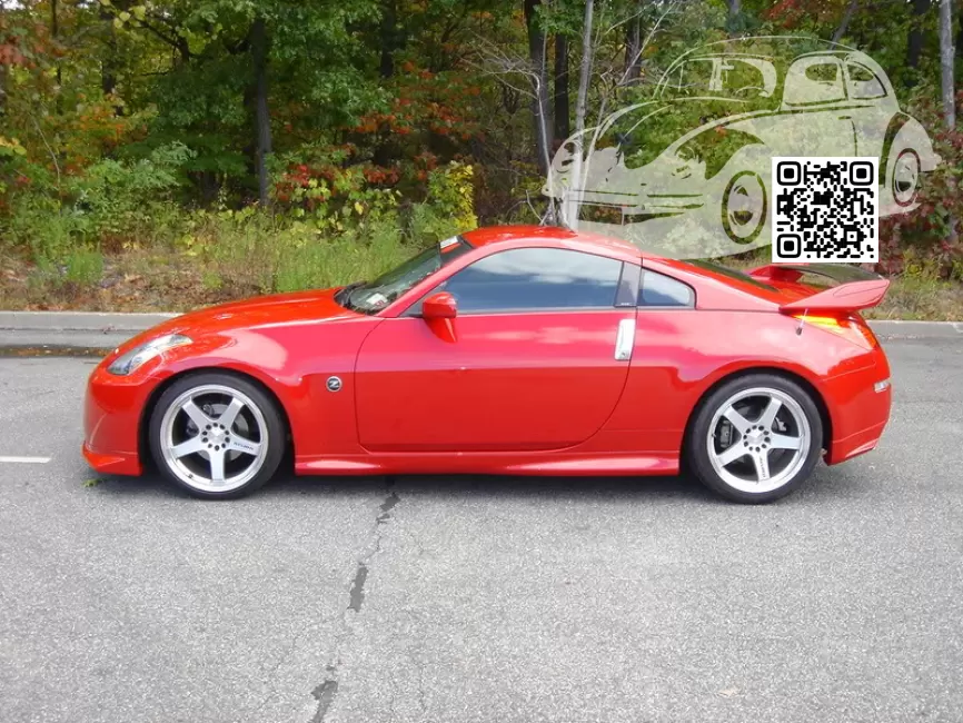 Nissan | 350Z, FAIRLADY Z (Z33, HZ33) | A41 - RED, NOGARO RED, ROSSO RED (СОЛИД) 1