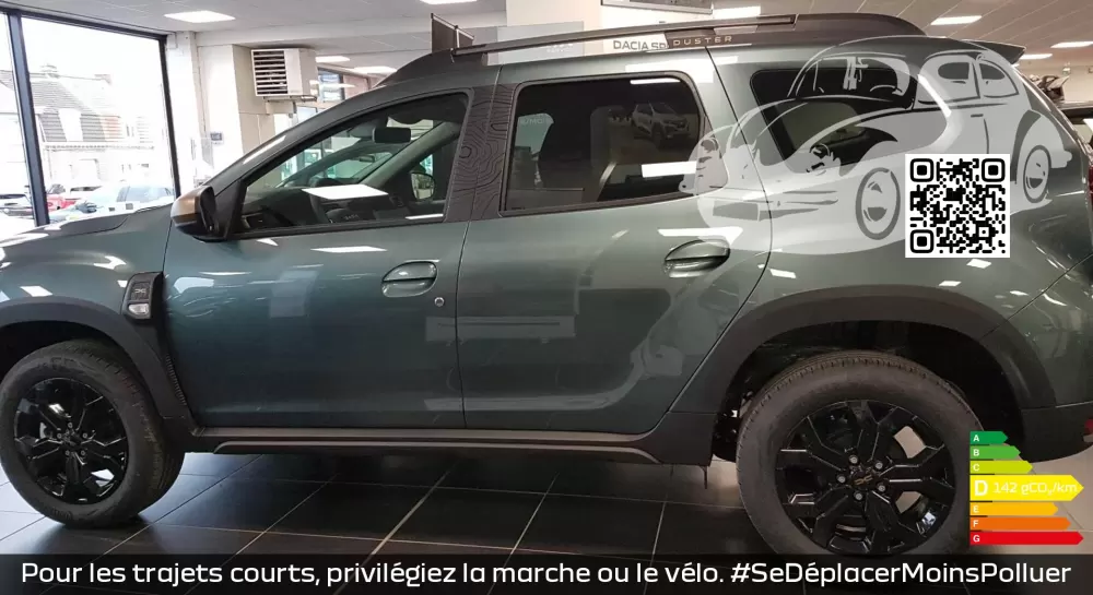 Dacia | DUSTER 2 (HM) | DQK - OXIDE GREEN, VERT CEDRE, CEDAR GREEN, ZEDER GRÜN (с 2023) 1