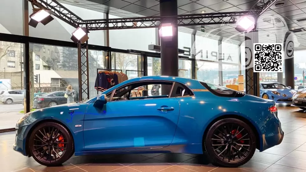Alpine | A110S | 433 - BLEU PAON, BLEU PAON HERITAGE (СОЛИД) (A110 S Heritage) 1