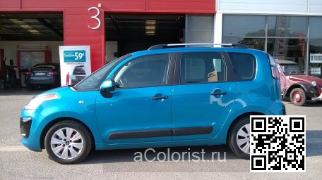 Citroen | C3 PICASSO | KGW, U3, KGWC - BELLE ILE, BLEU BELLE ÎLE 3
