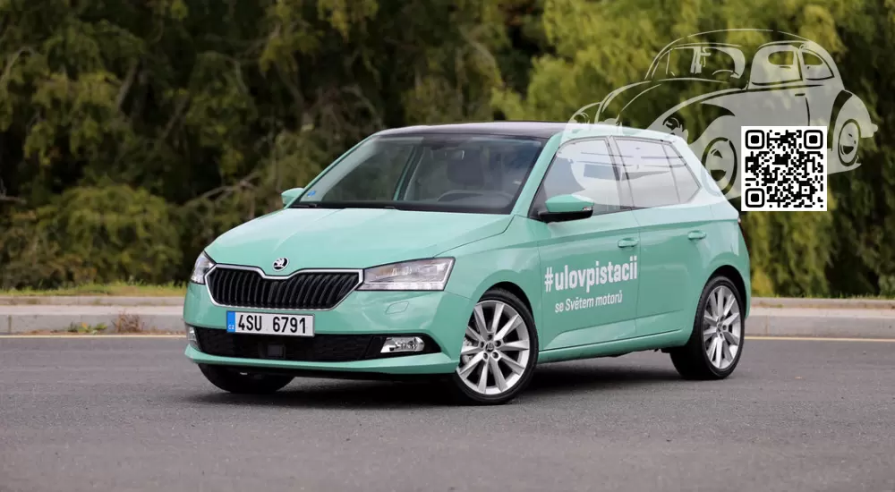 Skoda | FABIA 3 (NJ) | 5110, 5Y, F6R, LF6R, 5Y5Y, 9663 - FANTASY GREEN, ZELENA FANTASY, FANTASYGRUEN (СОЛИД) 0