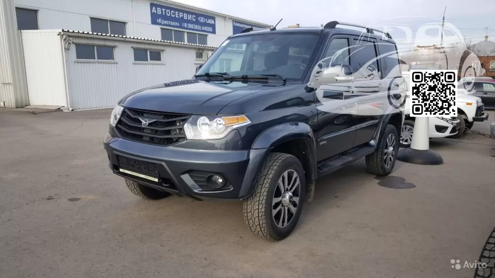 UAZ | Patriot | 918 - TAIFUN, ТАЙФУН, ТСМ, ТЕМНО-СЕРЫЙ МЕТАЛЛИК 0