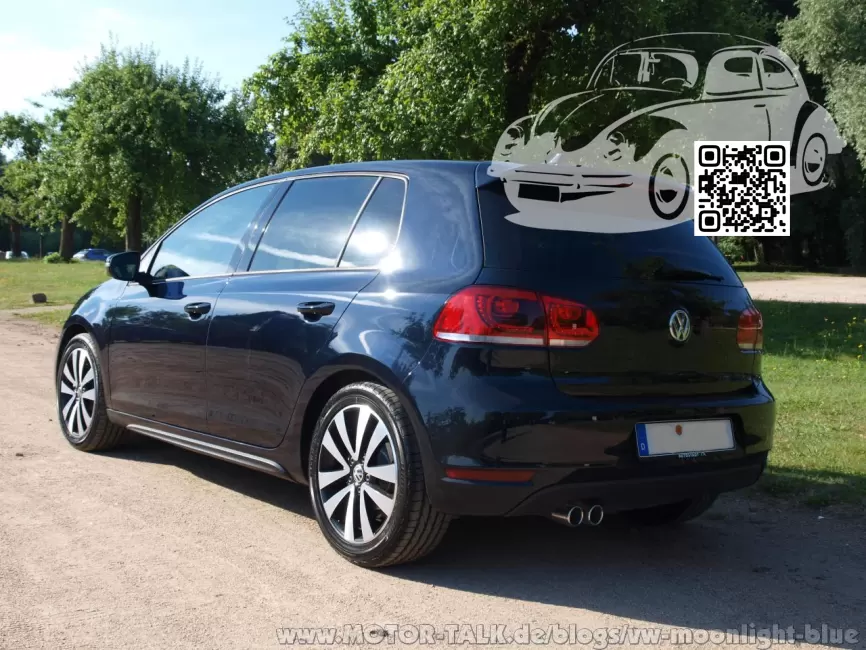 Volkswagen | GOLF 6 | C7, C5M, LC5M, C7C7 - MOONLIGHT BLUE, MOONLIGHTBLUE 1