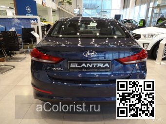 Hyundai | ELANTRA, AVANTE 6 (AD) | NU9 - ASTRAL BLUE, GRAND BLUE (с 2018) 2
