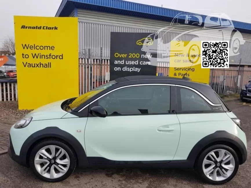 Opel | ADAM, ADAM ROCKS | GPE, GP9, 515B, 30Z - MINTGRUEN, MINT GREEN, VERT LAGON, PASTEL GREEN, MINT MY MIND (СОЛИД) 1