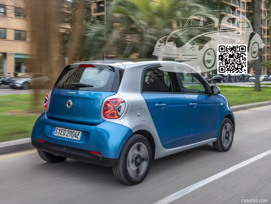 Smart | FORTWOFORTOUR (W453, C453, A453) | RQY - BLEU VISTA, STEEL BLUE 1