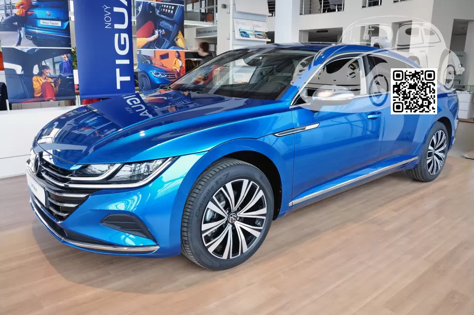 Volkswagen | ARTEON | L4, B5D, LB5D, L4L4 - EISVOGELBLAU, KINGFISHER BLUE, MODRA KINGFISHER (с 2020) 0