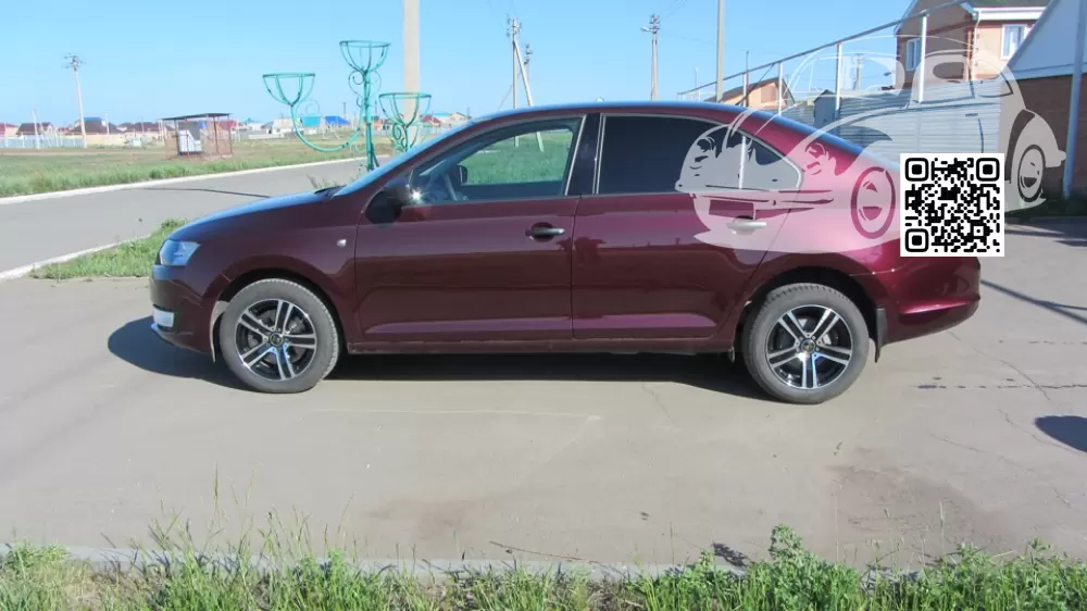 Skoda | RAPID (NH1, NH3, NK3) | 9893, X7, LF3X, X7X7 - ROSSO BRUNELLO, CERVENA ROSSO BRUNELLO 1