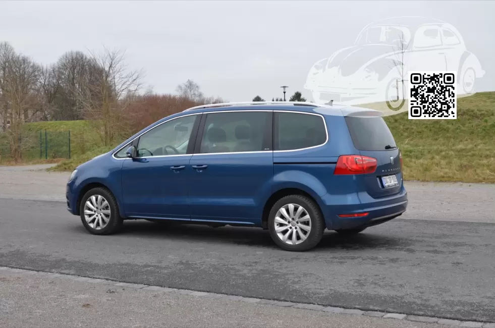 Seat | ALHAMBRA 2 (7N) | I4, W5P, LW5P, I4I4 - AZUL APOLO, APOLO BLUE, BLEU APOLO 1