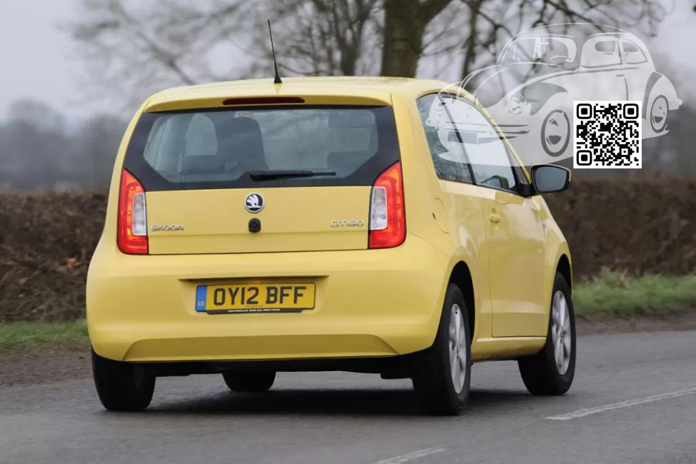 Skoda | CITIGO | T1, B1B, LB1B, T1T1 - SUNFLOWER YELLOW (СОЛИД) 1