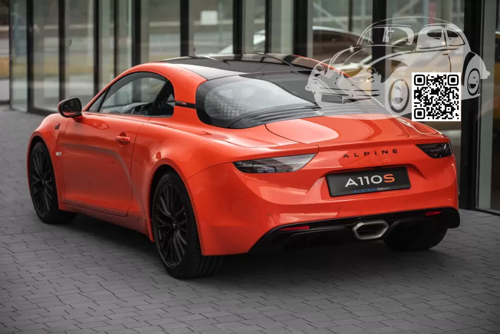 Alpine | A110S | 939 - ORANGE SANGUINE, ORANGE SANGUINE HERITAGE (СОЛИД) (A110 S Heritage) 1