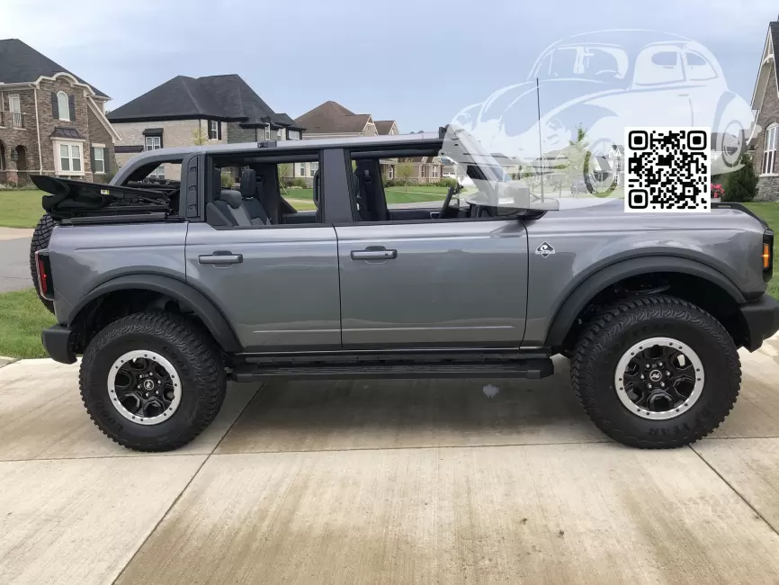 Ford | BRONCO | NE, 7457, 1JJAWHA - CACTUS GRAY, FIGHTER JET GRAY (СОЛИД) (с 2020) 0