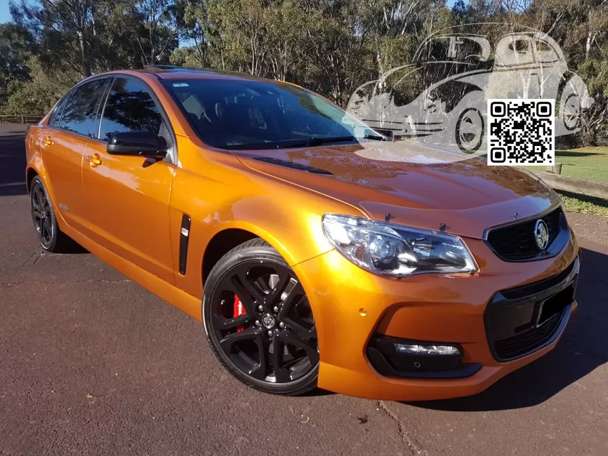 Holden | COMMODORE SS (VF) | G8N, 408B - LIGHT MY FIRE ORANGE, ORANGE BLAST, LIGHT MY FIRE ORANGE (с 2017) 0