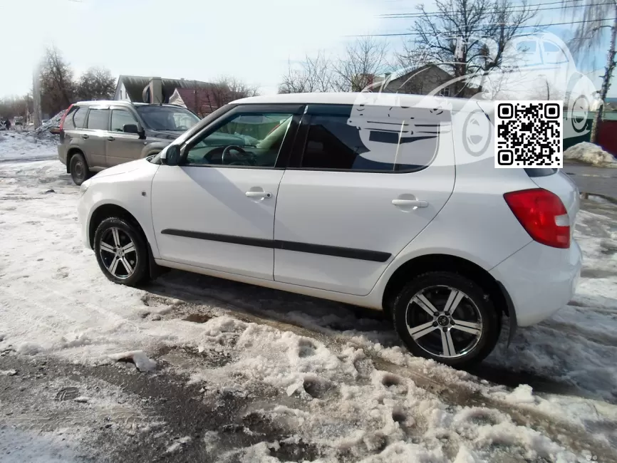 Skoda | FABIA 2 | 1026, 9P, LF9E, 9P9P, B4, B9A, LB9A, B4B4 - CANDY WHITE, BILA CANDY, CANDYWEISS (СОЛИД) 1