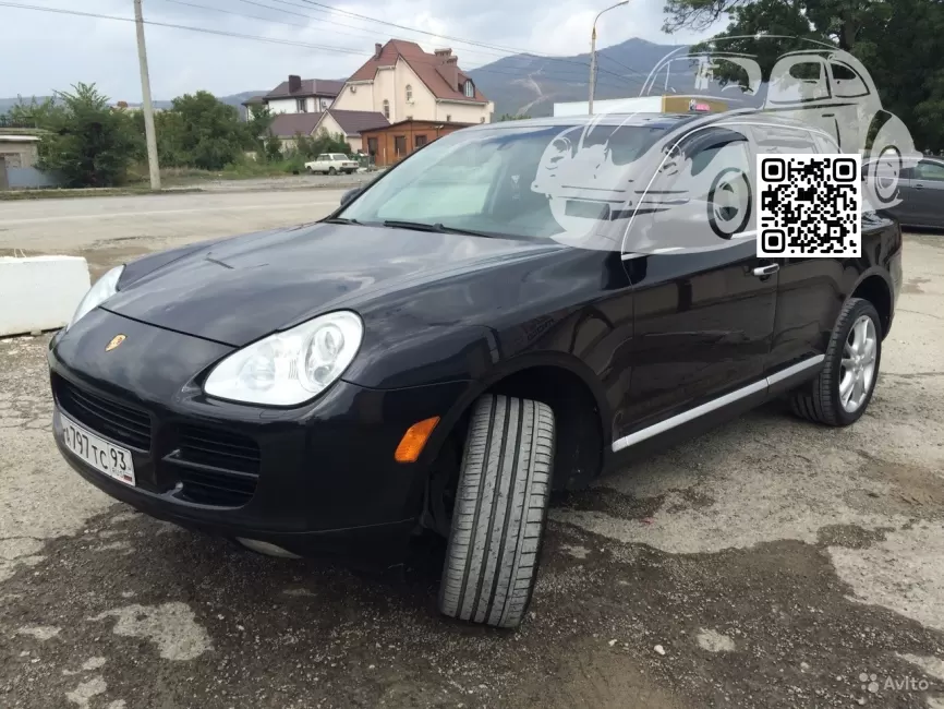 Porsche | CAYENNE (9PA, 955, 957) | A1, L041, A1A1, 9010 - BLACK, TIEFSCHWARZ (СОЛИД) 0