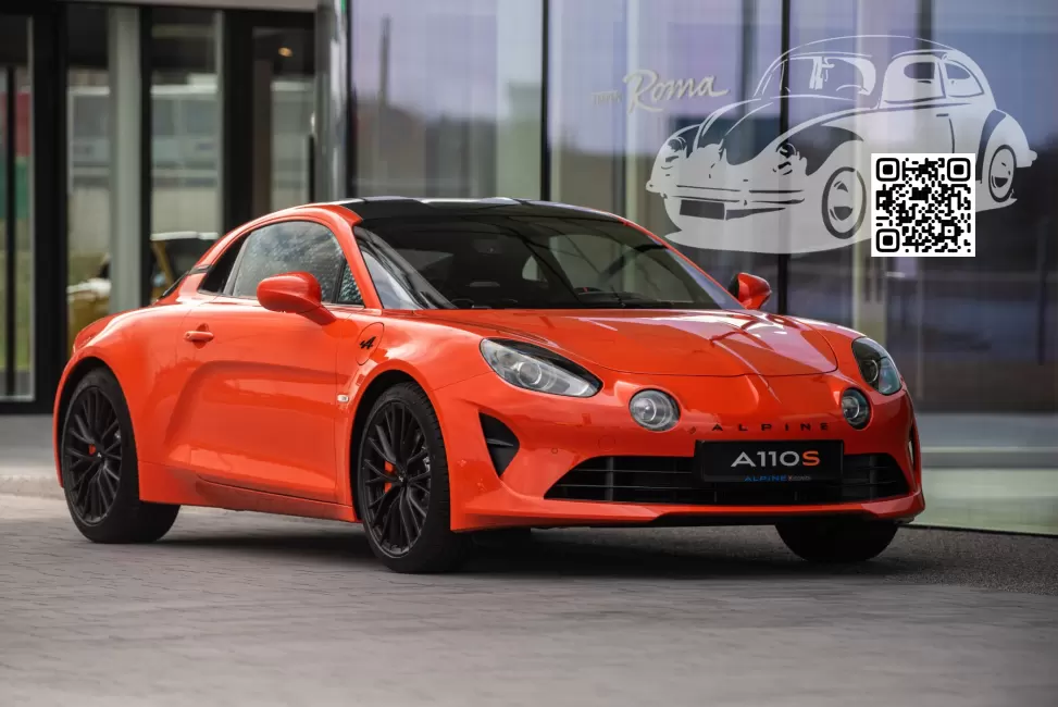 Alpine | A110S | 939 - ORANGE SANGUINE, ORANGE SANGUINE HERITAGE (СОЛИД) (A110 S Heritage) 0