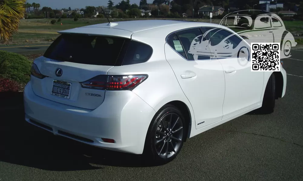 Lexus | CT (A10, ZWA10) | 083 - WHITE NOVA GF, ULTRA WHITE, WHITE NOVA GLASS FLAKE (F SPORT) 1