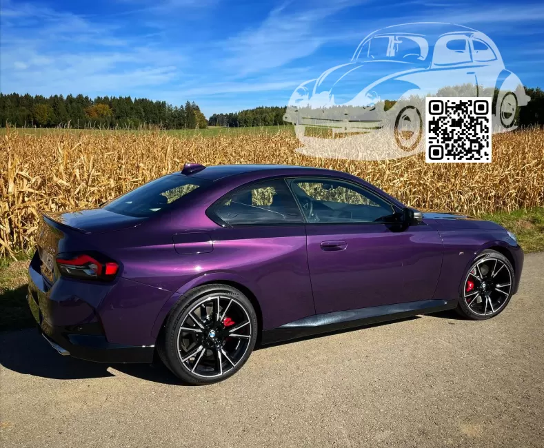 BMW | 2 Series (G42, G87) | C56, WC56 - THUNDERNIGHT, THUNDERNIGHT METALLIC, THUNDER NIGHT (с 2021) 1