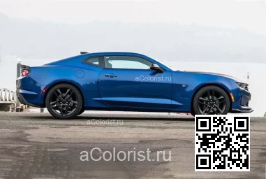 Chevrolet | CAMARO 6 | GJV, 121J - RIP TIDE, RIPTIDE BLUE METALLIC (с 2023) 2