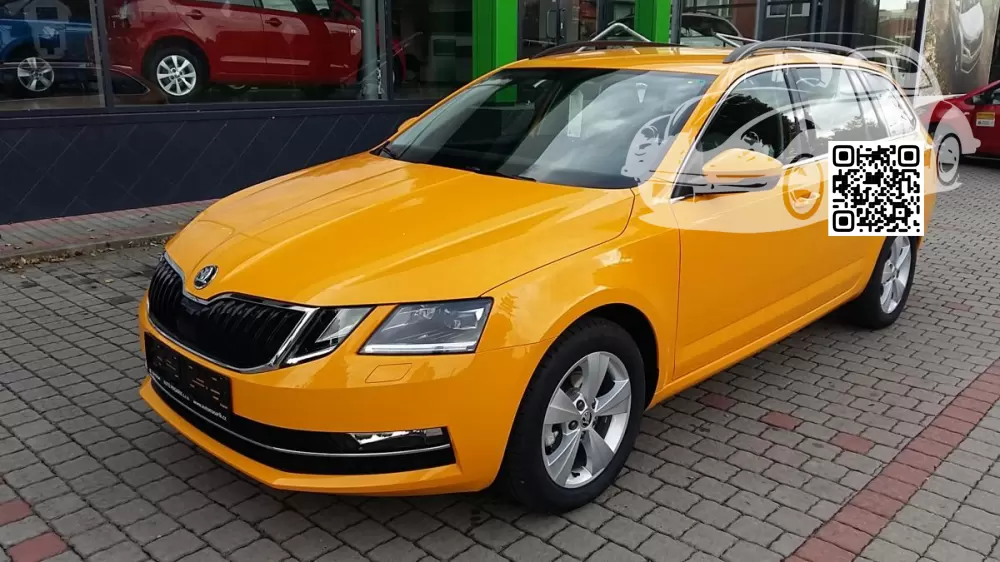 Skoda | OCTAVIA 3 (5E, A7) | 9215, LF2A, F2A - ORANZOVA FUN, FUN ORANGE (СОЛИД) 0
