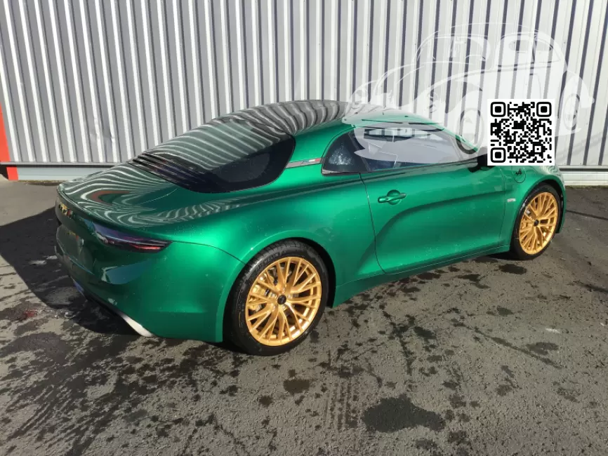 Alpine | A110S | 258 - VERT EMERAUDE, VERT EMERAUDE HERITAGE (A110 S Heritage) 1