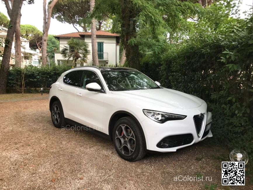 ALFA ROMEO | STELVIO (949) | 217, 217/B, 5B2 - BIANCO ALFA, ALFA WHITE (СОЛИД) 0