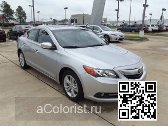 ACURA - ILX (DE1/2/3) - NH700M - ALABASTER SILVER, SILVER MOON (2013-2015) 3