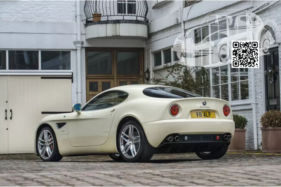 Alfa Romeo | 8C Competizione | 020, 020B, 020/B - BIANCO AVORIO, TRI-COUCHE IVOIRE, BIANCO PERLA (FIAT) 1