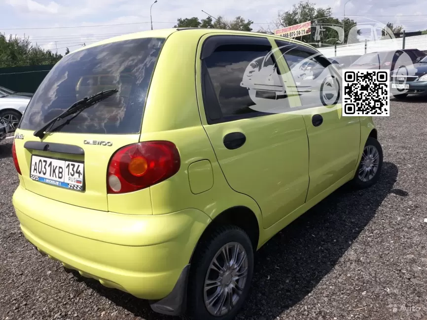 DAEWOO | MATIZ (M100, M150) | 54K - YELLOW (СОЛИД) 1
