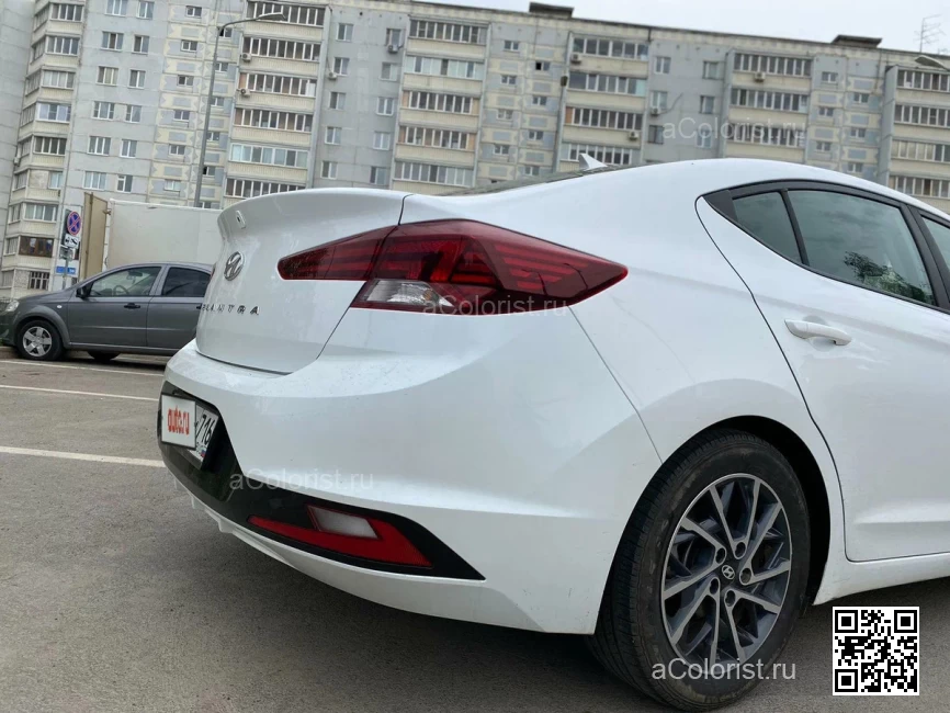 Hyundai | ELANTRA, AVANTE 6 (AD) | WW8, W8 - QUARTZ WHITE PEARL, ICE WHITE (с 2019) 3