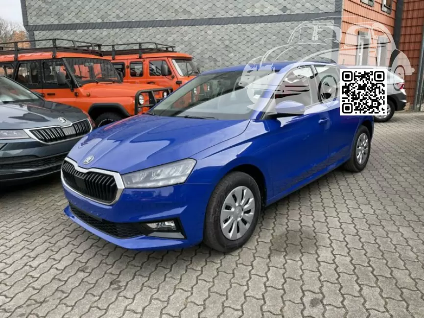 Skoda | FABIA 4 (MK4) | LV5F, K4, V5F, K4K4 - ENERGY BLUE, ENERGY BLAU, MODRA ENERGY (СОЛИД) 0