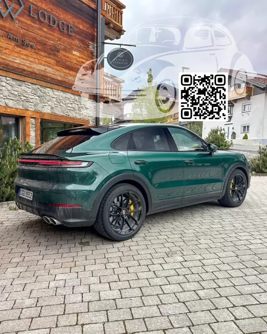 Porsche | CAYENNE COUPE | L22E, 2B4, L2B4 - FOREST GREEN, TANNENGRUEN 1