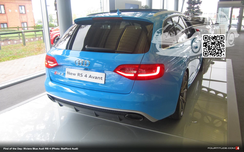 Audi | A4, S4, RS4 (B8, 8K) | 39E, L39E, S8, S8S8 - RIVIERA BLUE, RIVIERABLAU (СОЛИД) (PORSCHE) 1