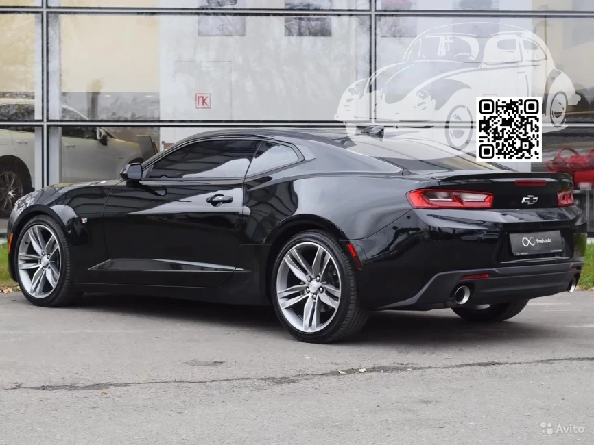 Chevrolet | CAMARO 6 | GBA, 8555 - BLACK, BLACK RAVEN (СОЛИД) 1