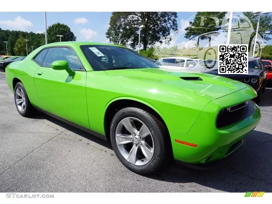 Dodge | CHALLENGER 3 (LC) | PGM - GREEN GO (СОЛИД) (с 2017) 0