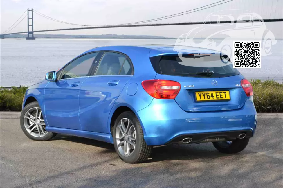 Mercedes | A-Class (W176) | 162, 162U, 5162 - SOUTH SEAS BLUE, SUEDSEEBLAU, SOUTH SEA BLUE 1