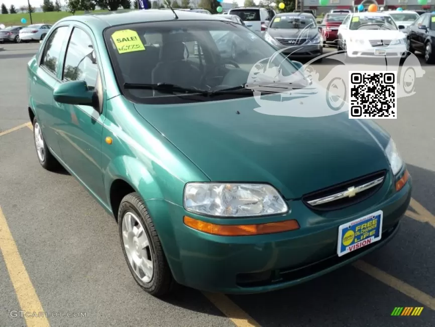 Chevrolet | AVEO (T200, T250) | 34U - MODERN GREEN 0