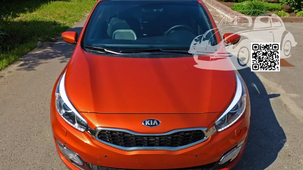 Kia | CEED 2 (JD) | DM, D2A - TECHNO ORANGE 0