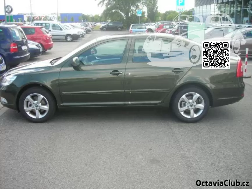 Skoda | OCTAVIA 2 (1Z, A5) | 9639, F6V, LF6V - KHAKI GREEN, ZELENA KHAKI 1