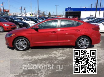 Hyundai | ELANTRA, AVANTE 6 (AD) | PR2 - SCARLET RED, FIERY RED 2