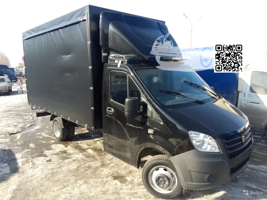 GAZ | NEXT (ГАЗЕЛЬ НЕКСТ, GAZelle NN) | ЧЁРНЫЙ (СОЛИД) (с 2017) 1