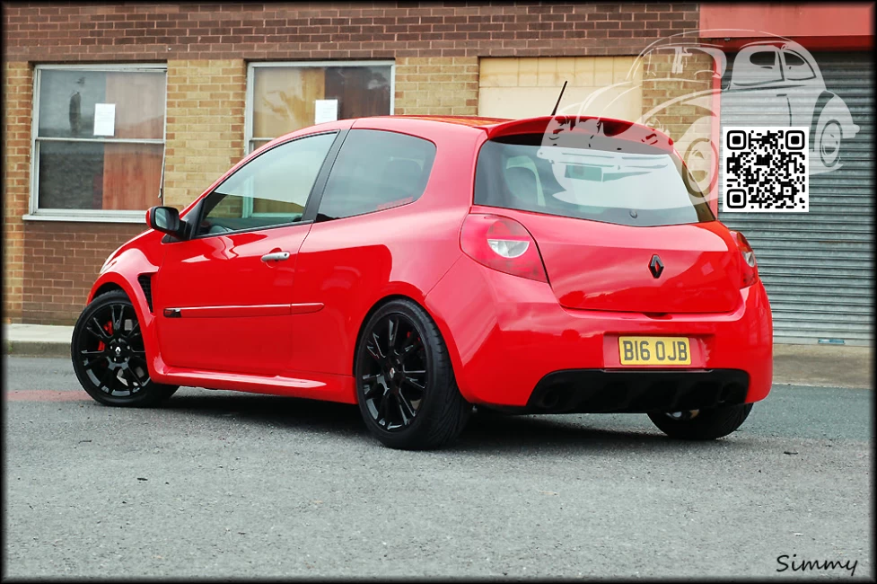 Renault | CLIO 3 (BR, CR, SB, SR) | NNF - ROUGE TORO, ULTRA RED (СОЛИД) 1