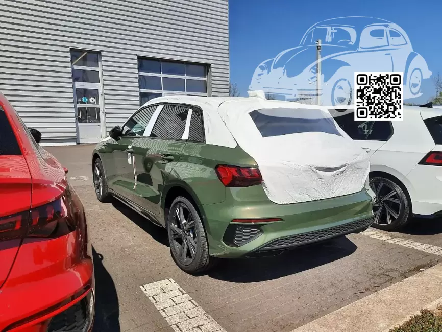 Audi | A3, A3 Sportback IV (8Y) | X6M, LX6M, M4, M4M4 - DISTRICT GREEN, DISTRIKTGRUEN 1
