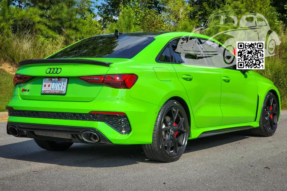 Audi | A3, A3 Sportback IV (8Y) | Z6A, LZ6A, 7R, 7R7R - KYALAMI GREEN, KYALAMIGRUN, VERDE KYALAMI (СОЛИД) (LAMBORGHINI) 1