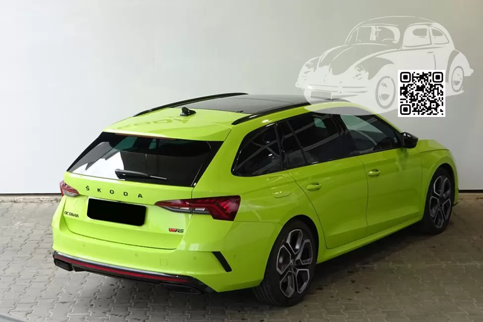 Skoda | OCTAVIA 4 (A8) | LG6E, I3, G6E, I3I3 - MAMBA GREEN, MAMBA GREEN UNI, MAMBA GRUN, ZELENA MAMBA (СОЛИД) (с 2021) 1