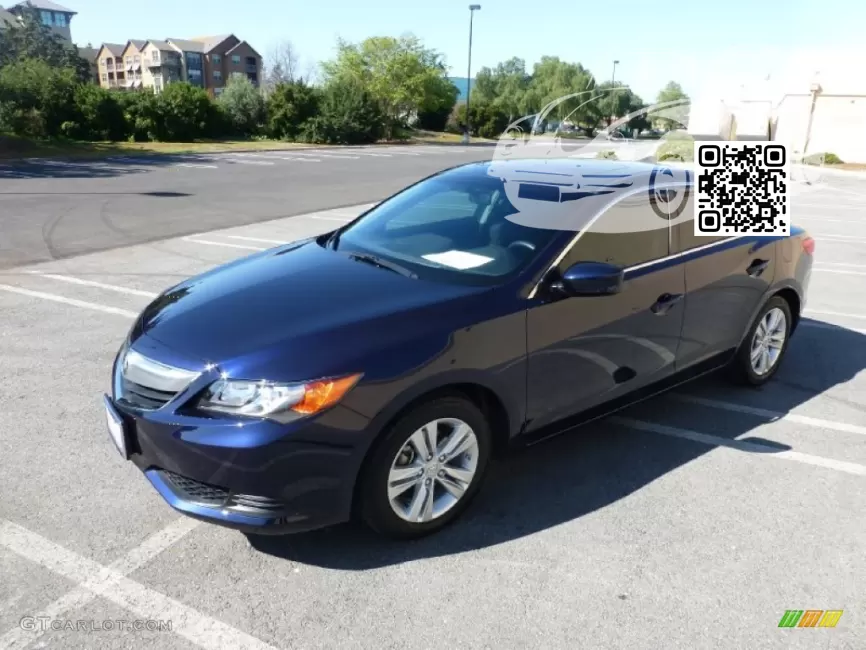Acura-ILX (DE1/2/3)-B576P - FATHOM BLUE PEARL (2013-2015) 2