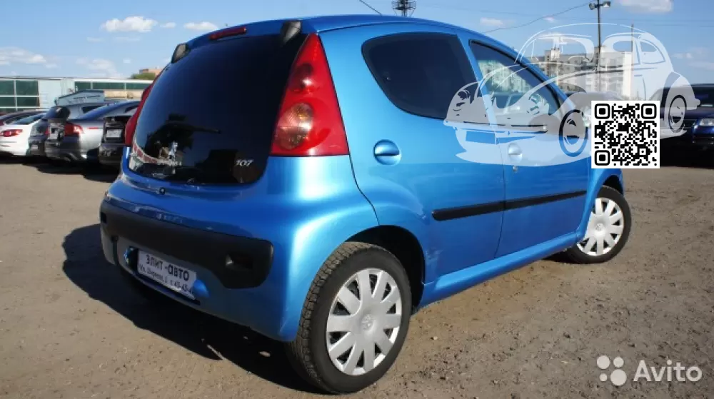 Peugeot | 107 | 3N, KMN - BLEU LINARITE 1